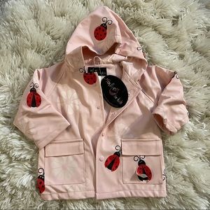 NWT ~ 💕☂️ 🌨Foxfire Adorable ladybug Raincoat